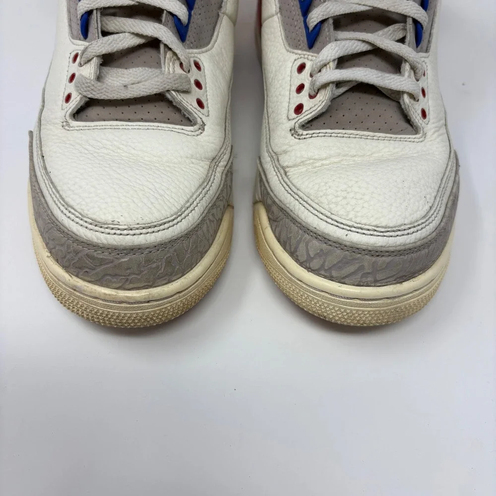 Air Jordan 3 Retro International Flight Size 10.5 Grey Running Shoes 136064-140